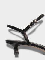 Melia Leather Kitten-Heel Pumps - Image 4