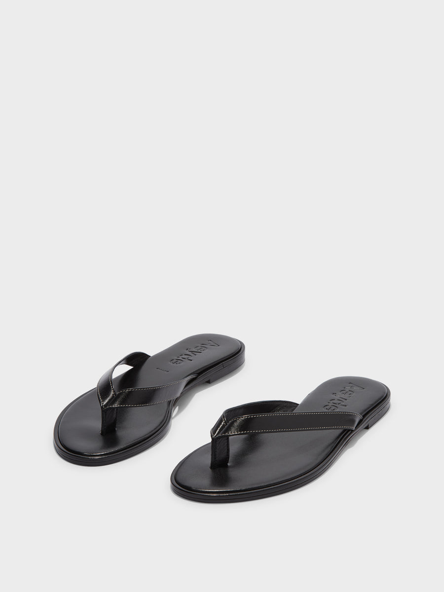 Melody Leather Thong Sandal