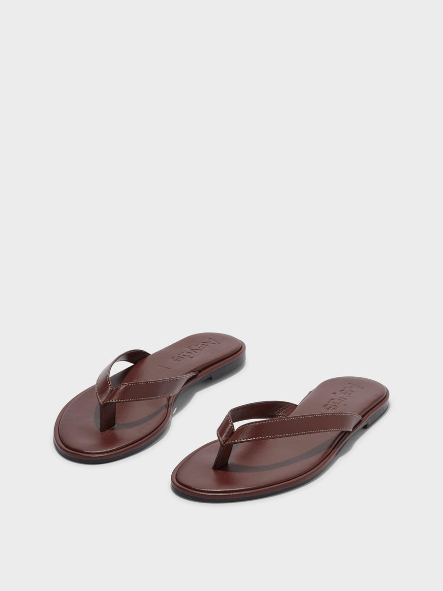 Melody Leather Thong Sandal