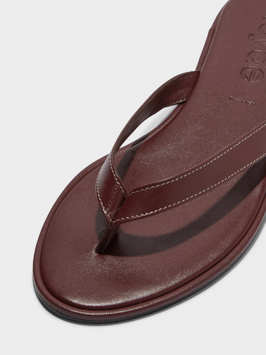 Melody Leather Thong Sandal