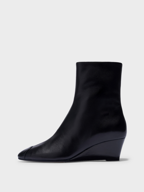 Mia Leather Ankle Boots
