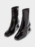Millie Patent Ankle Boots - Image 3