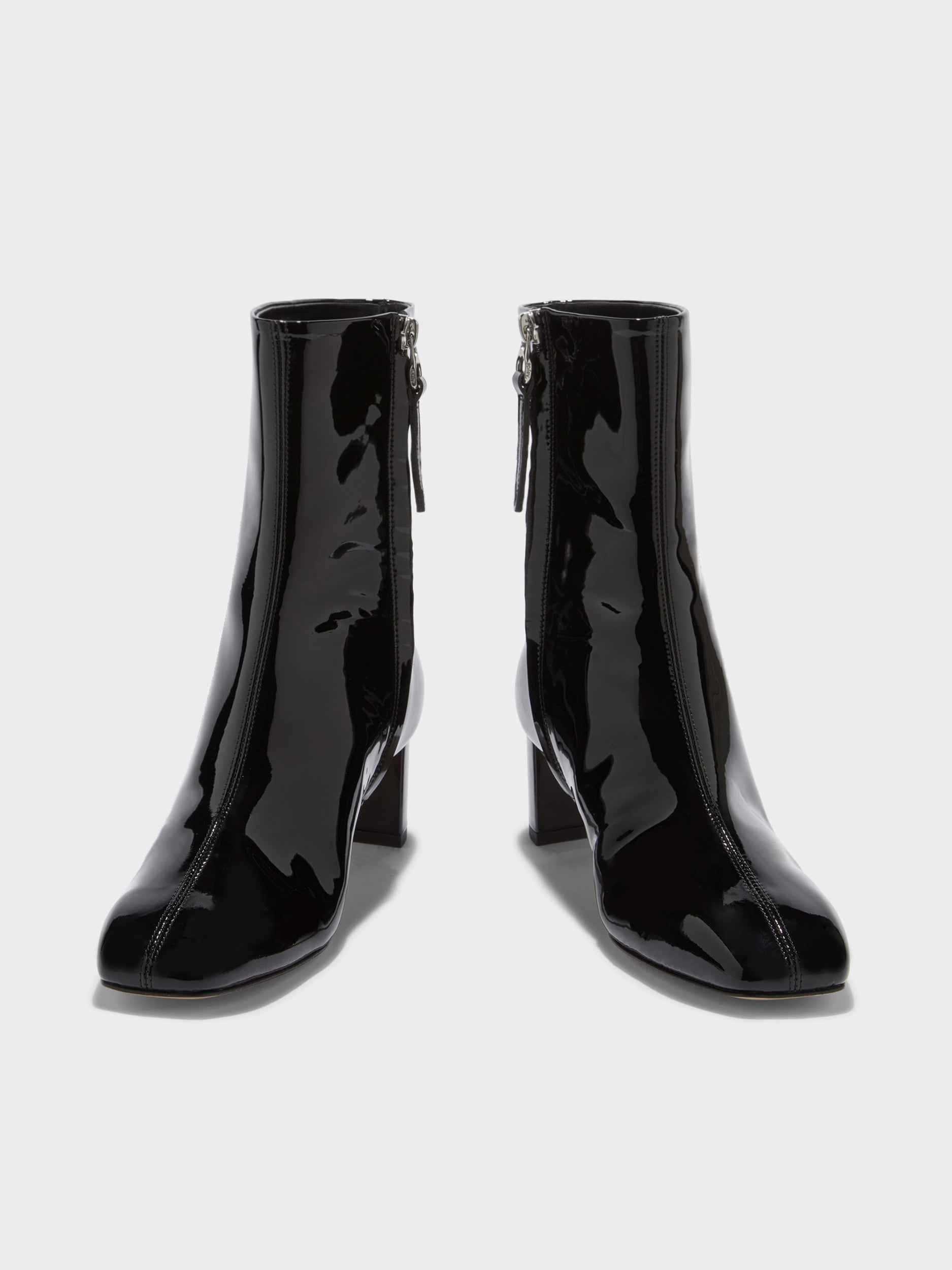 Millie Patent Ankle Boots - Image 5