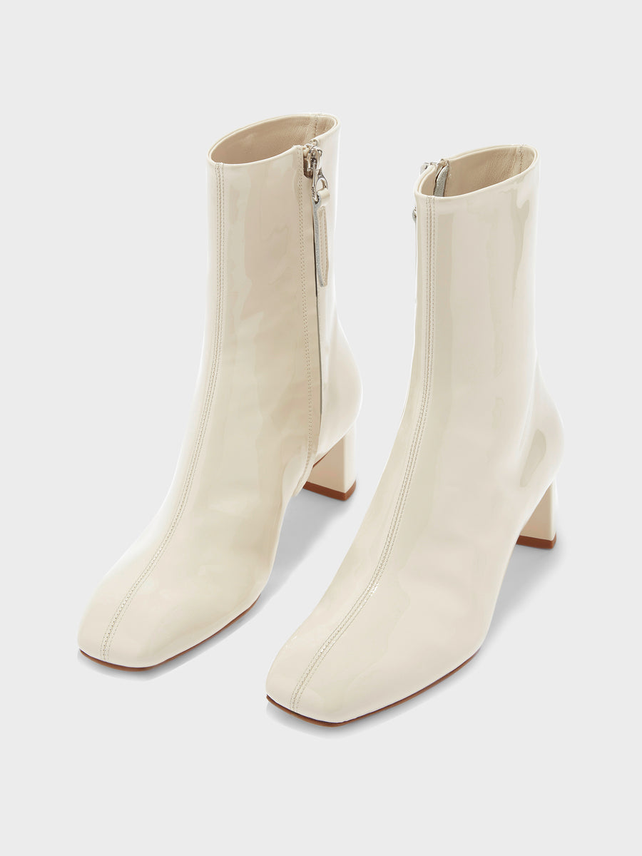 Millie Patent Ankle Boots