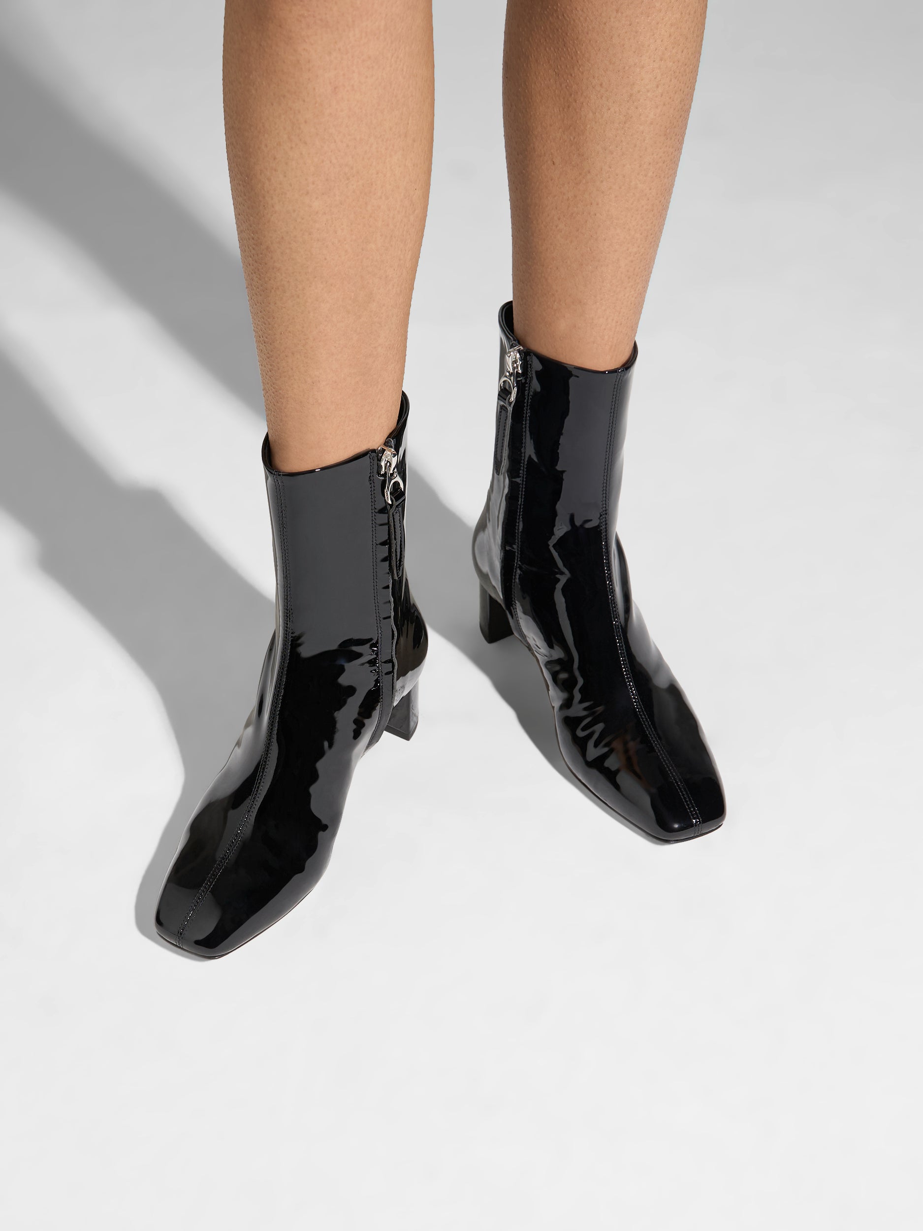 Millie Patent Ankle Boots - Image 2