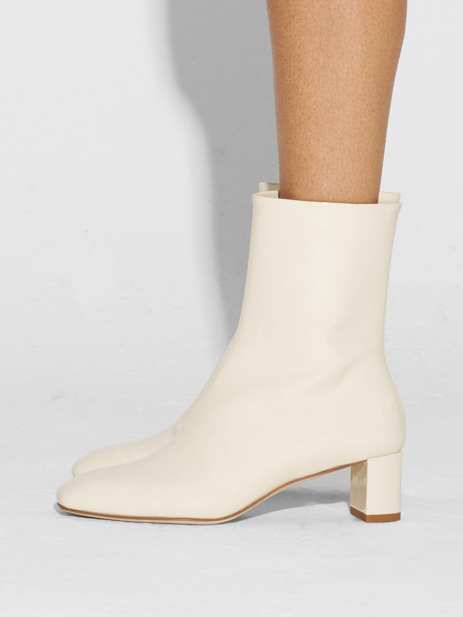 Millie Patent Ankle Boots