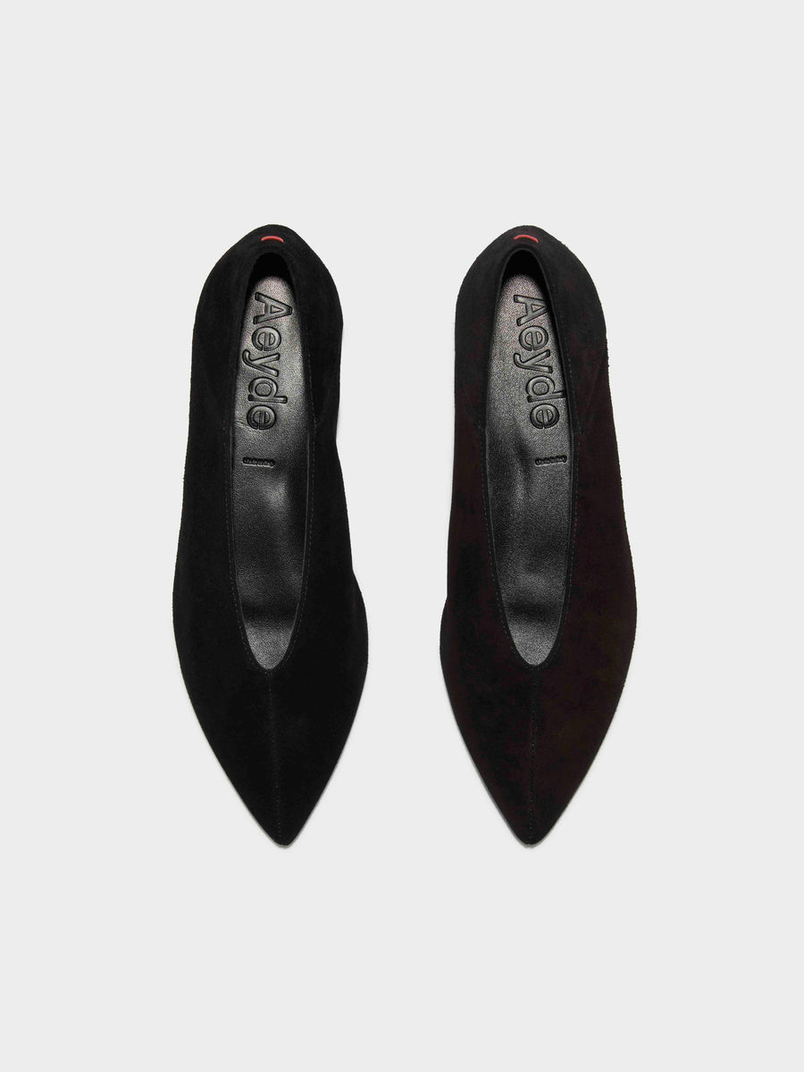 Moa Suede Ballet Flats