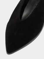 Moa Suede Pointed-Toe Flats - Image 3