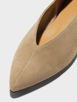 Moa Suede Pointed-Toe Flats - Image 4