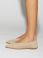 Moa Suede Pointed-Toe Flats - Image 6