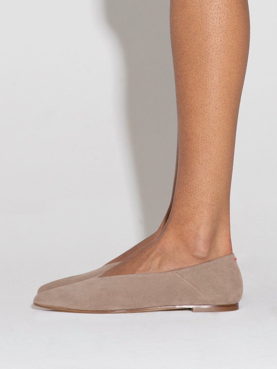 Moa Suede Ballet Flats