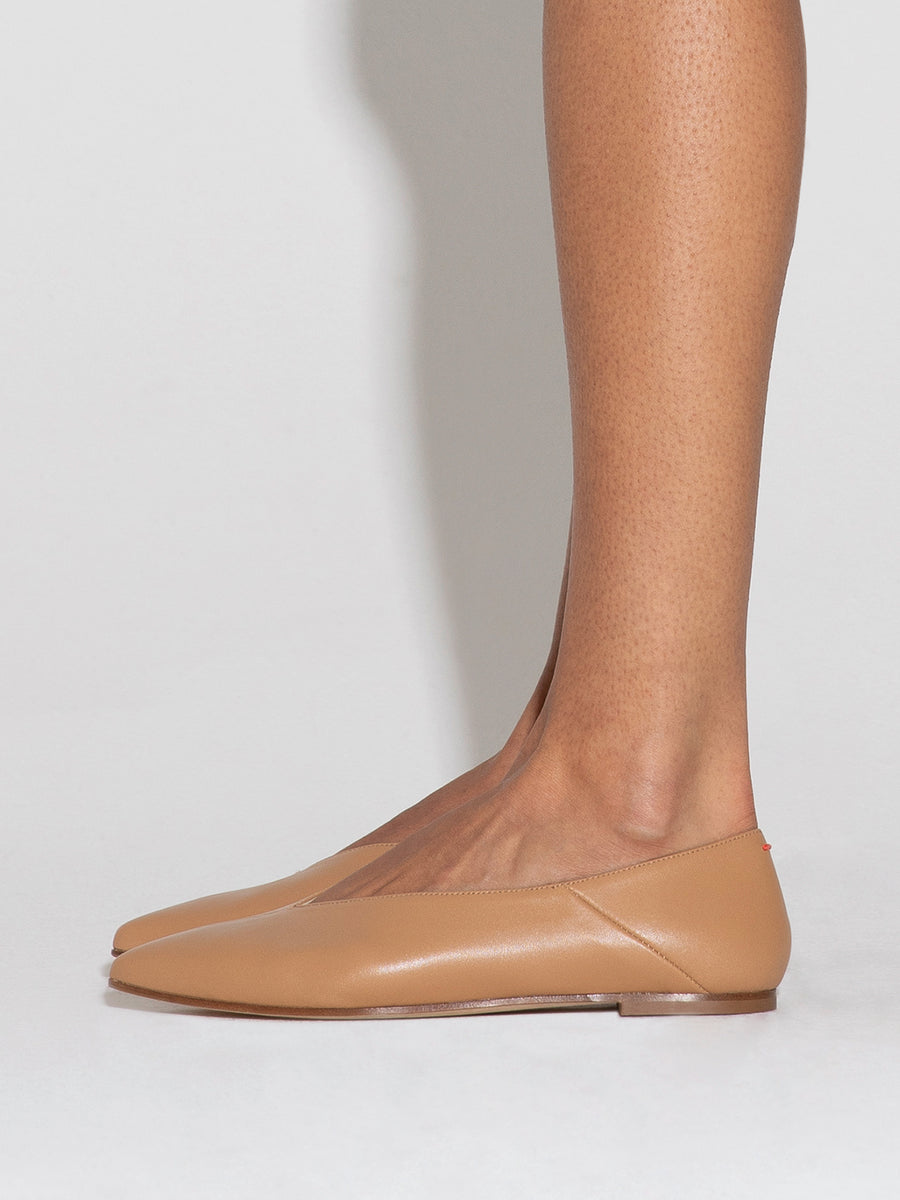 Moa Leather Ballet Flats