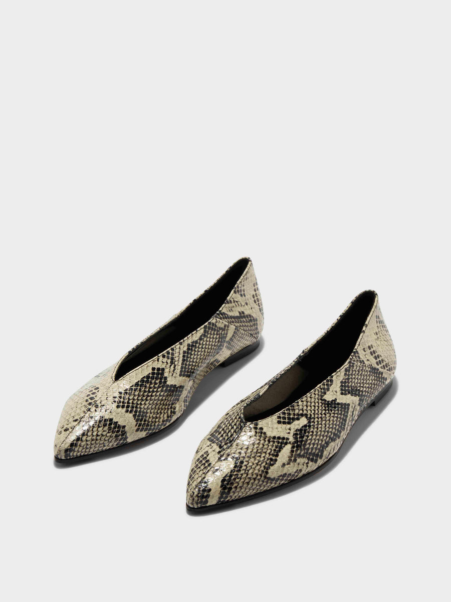 Moa Leather Ballet Flats