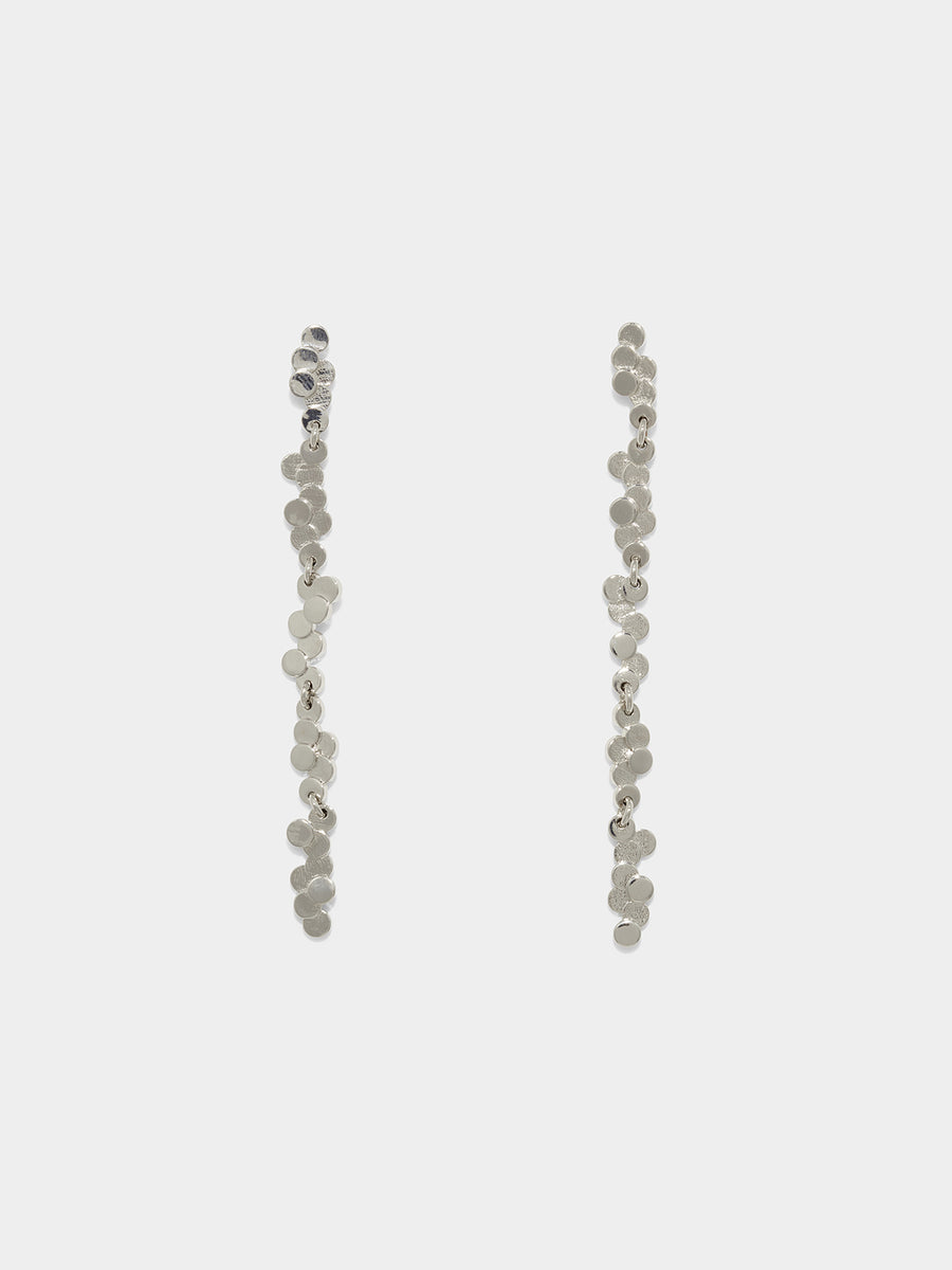 Neva Palladium-Plated Drop Earrings