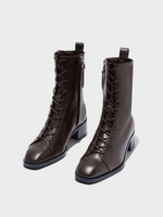 Noel Leather Ankle Boots - Image 3