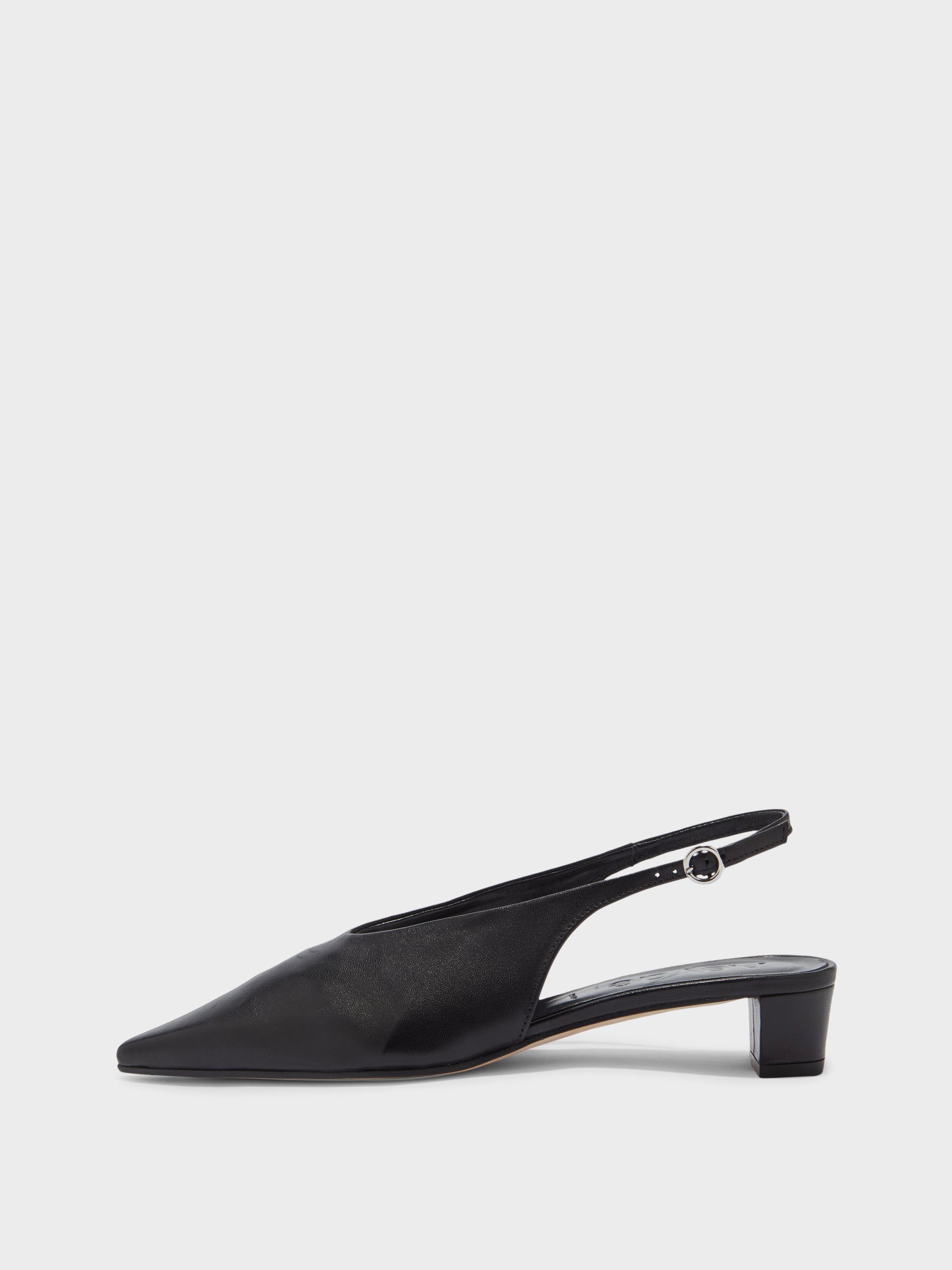 Oti Leather Slingback Pumps - Image 1