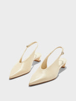 Oti Leather Slingback Pumps - Image 2