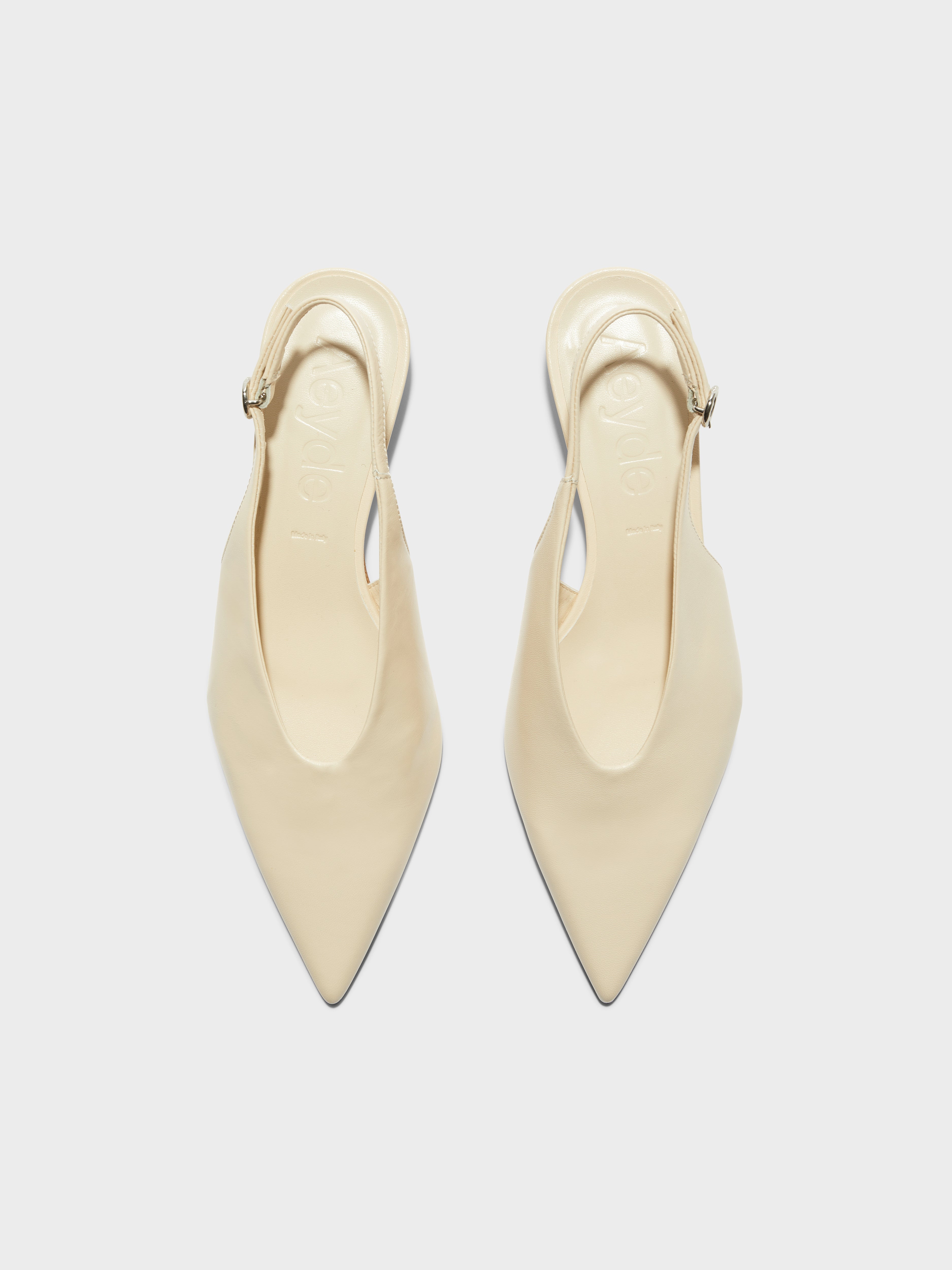 Oti Leather Slingback Pumps - Image 5