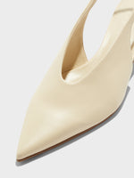 Oti Leather Slingback Pumps - Image 3