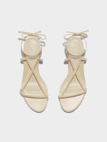Paige Leather Kitten-Heel Sandals - Image 5