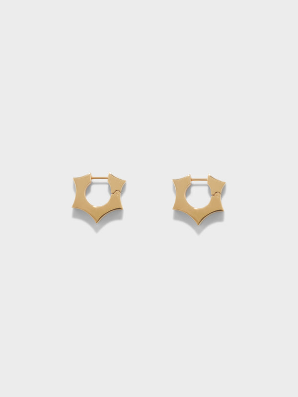 Parker 18kt Gold-Plated Hoop Earrings