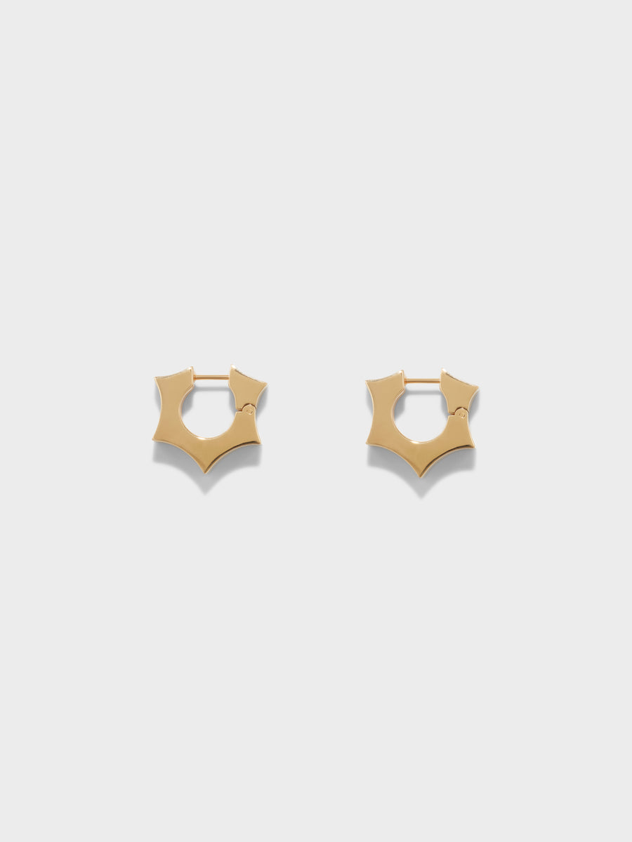 Parker 18kt Gold-Plated Hoop Earrings