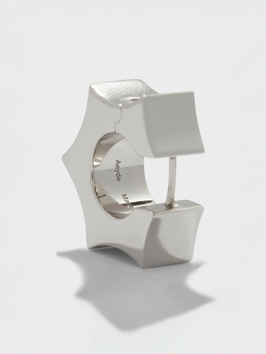 Parker Palladium-Plated Hoop Earrings