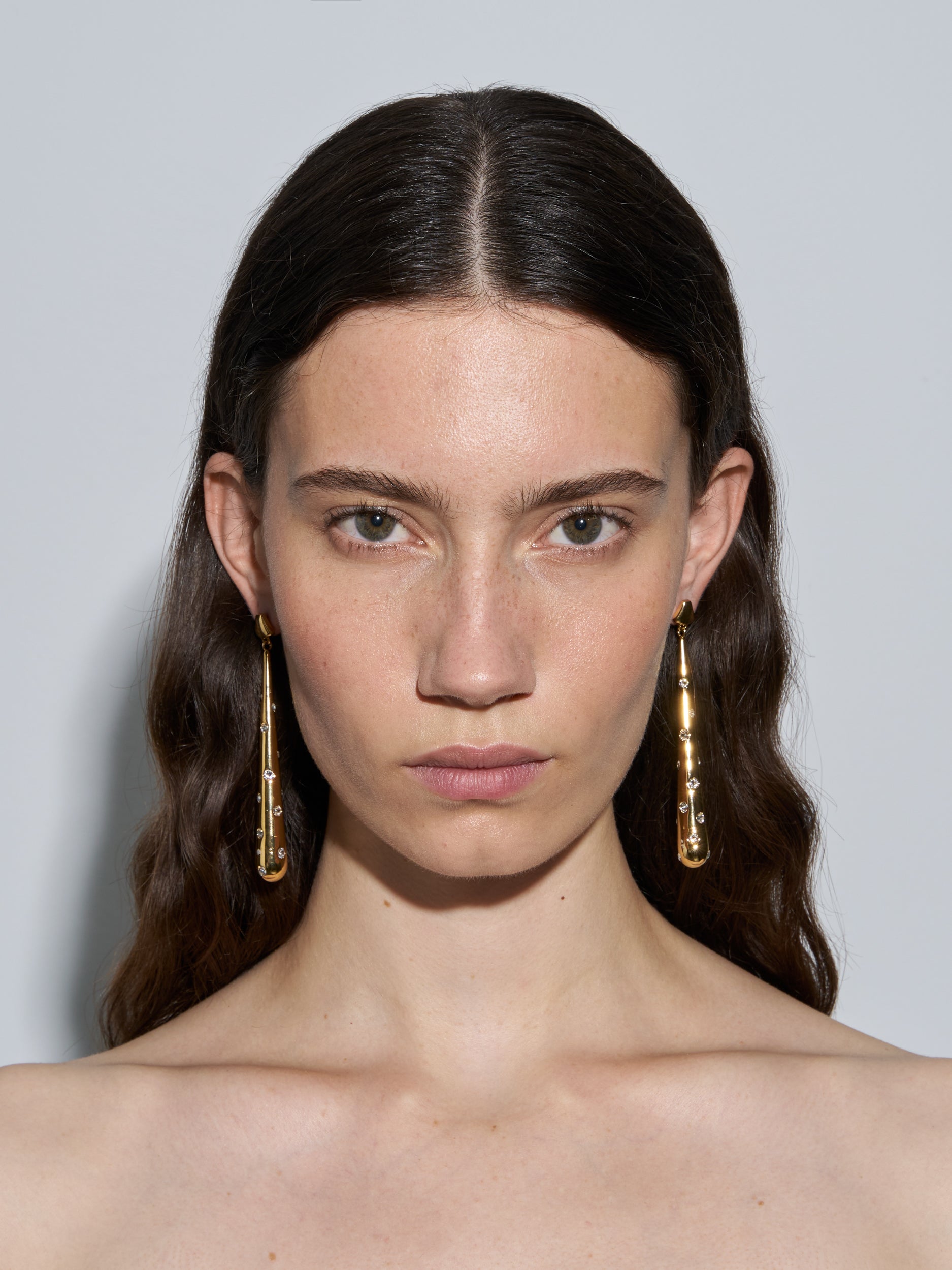 Perrin Gold-Plated Earrings - Image 3