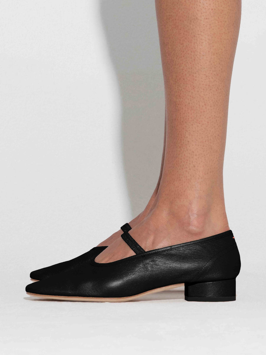 Pippa Leather Ballet Flats