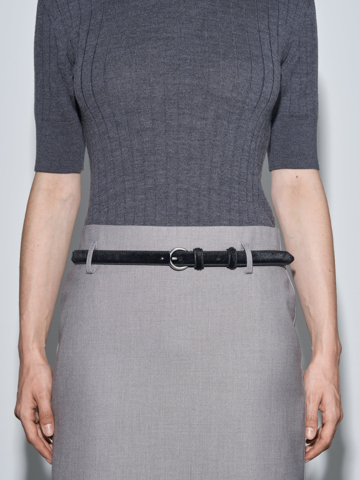 Reed Pony Hair Belt