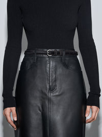 Reed Pony Hair Belt