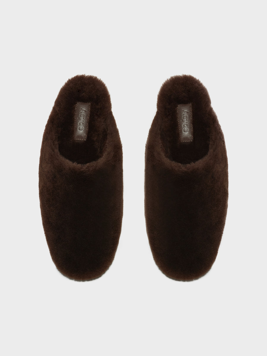 Rega Shearling Slippers