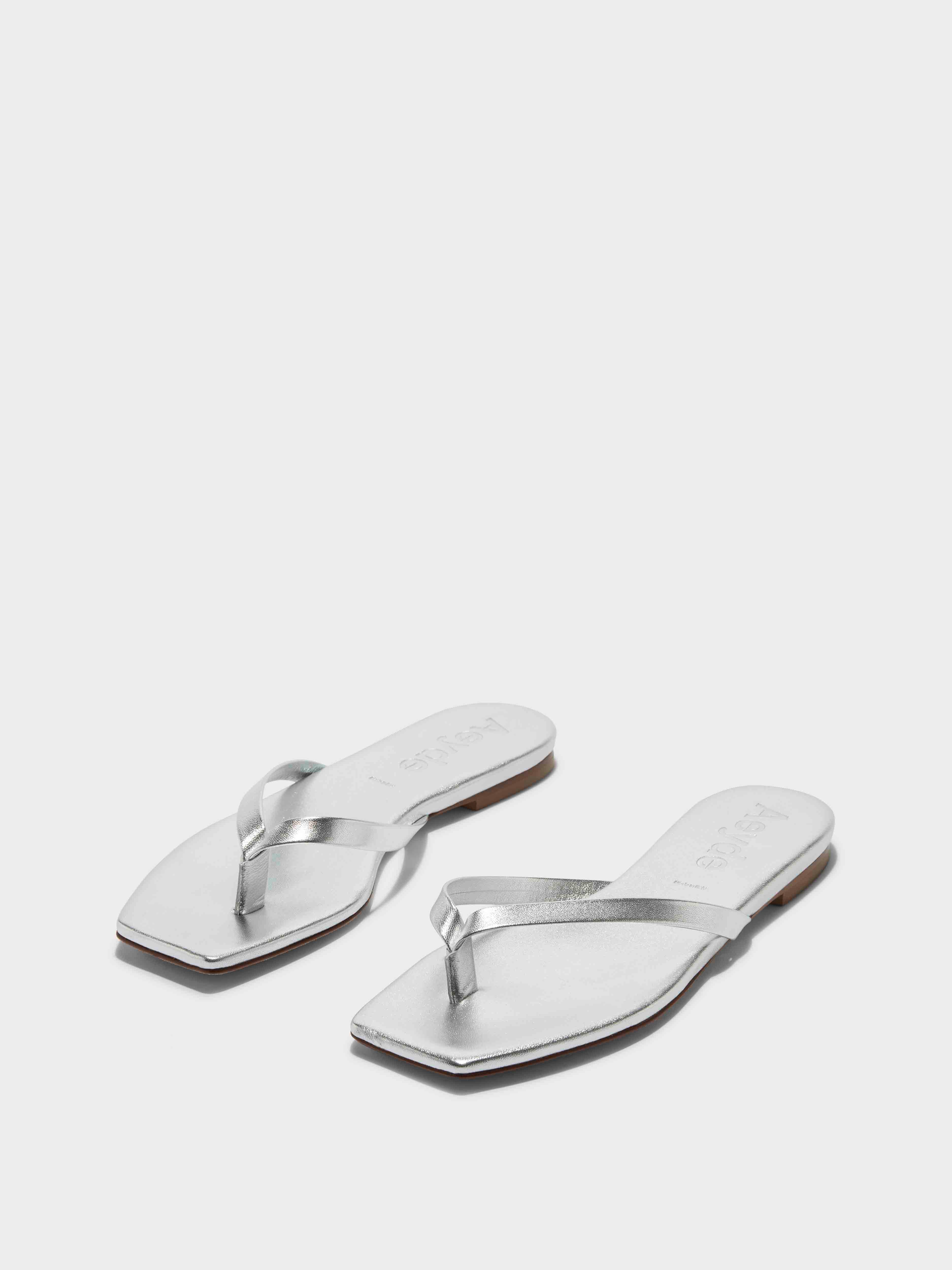 Renee Leather Thong Sandals - Image 2