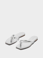 Renee Leather Thong Sandals - Image 2