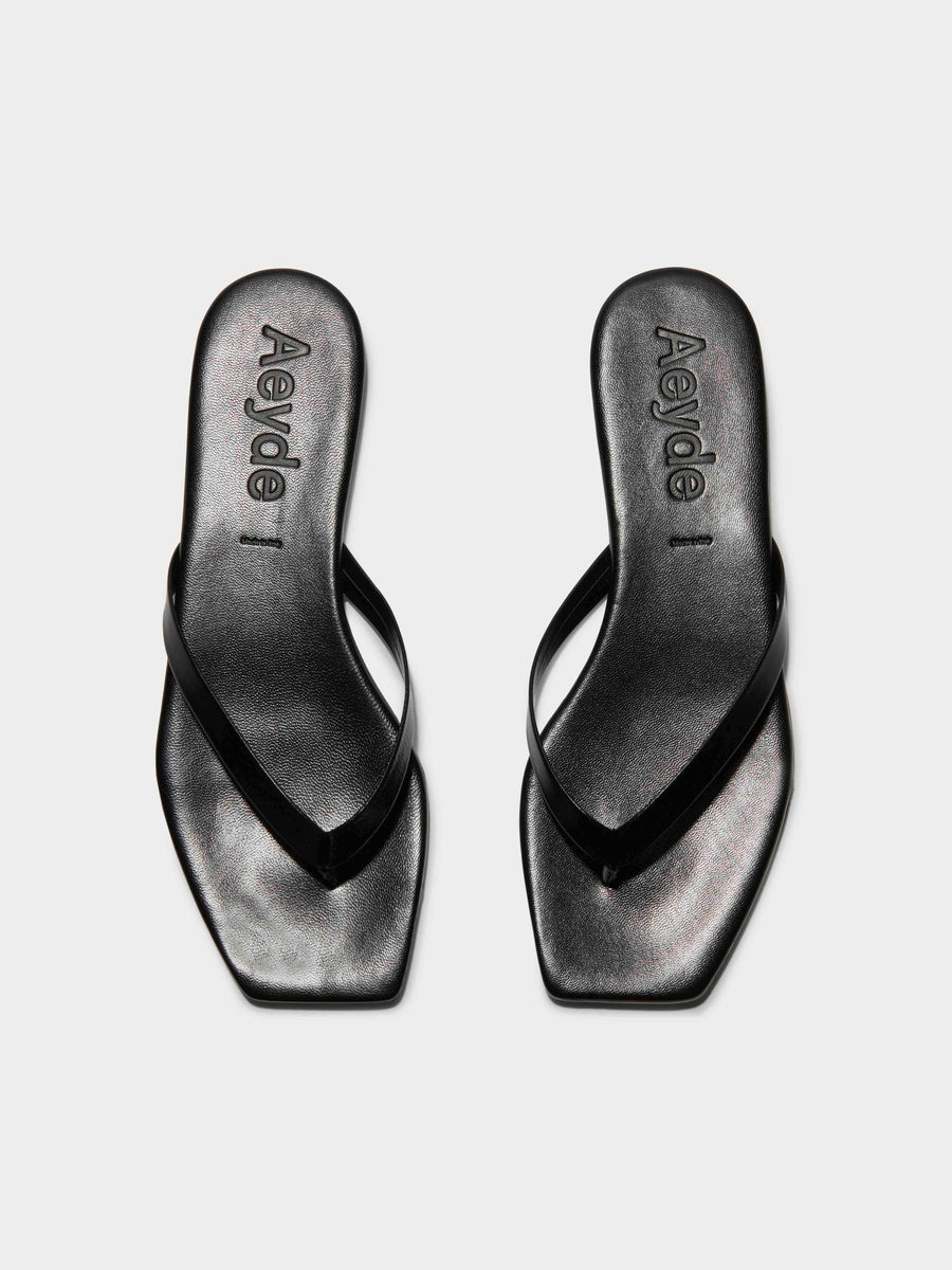 Renee Leather Toe-Post Sandals