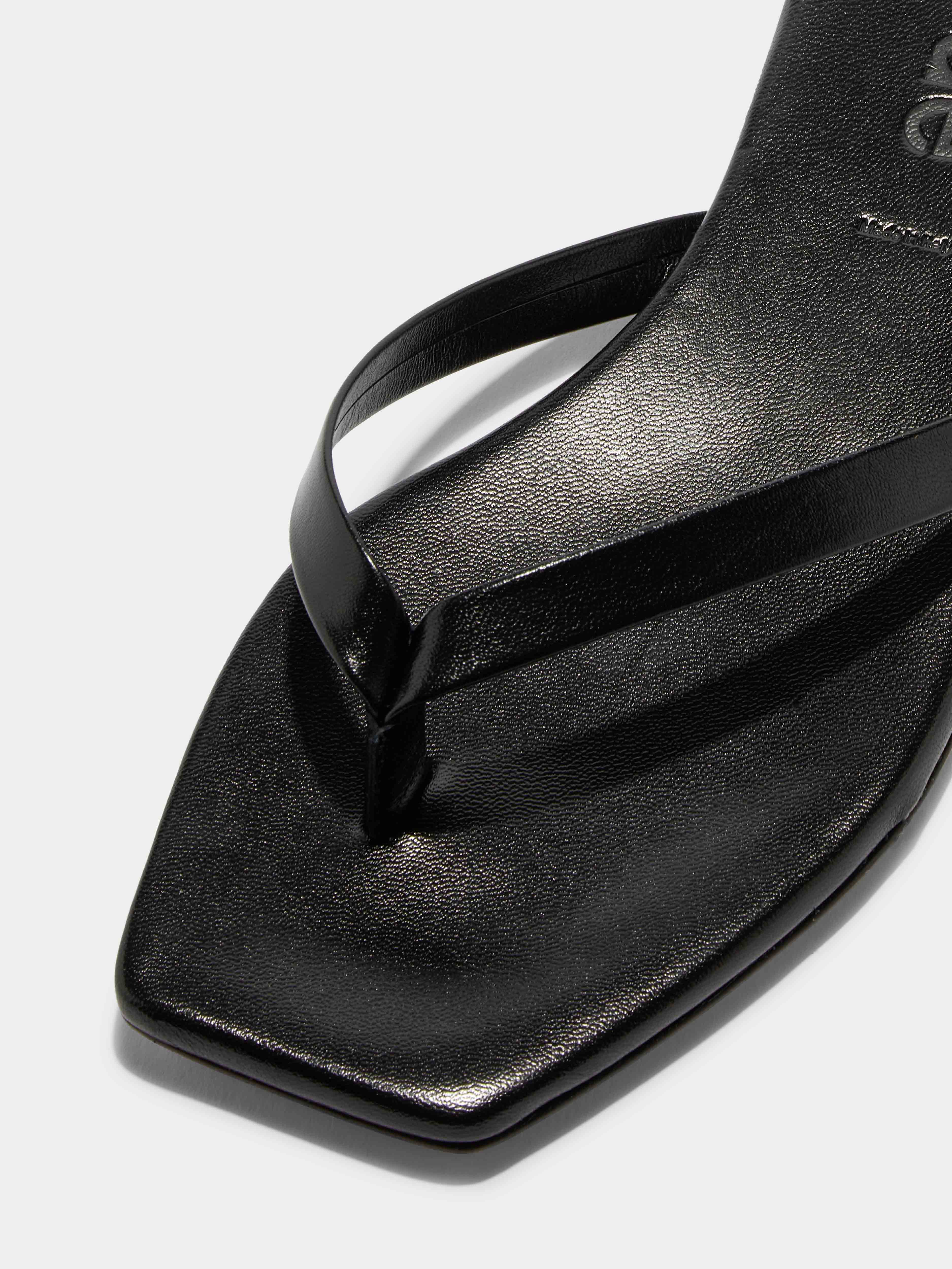 Renee Leather Thong Sandals - Image 3