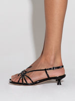 Rhonda Leather Kitten-Heel Sandals - Image 6