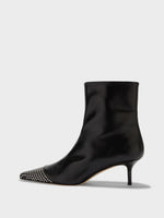 Roe Mini Stud Leather Ankle Boots - Image 1