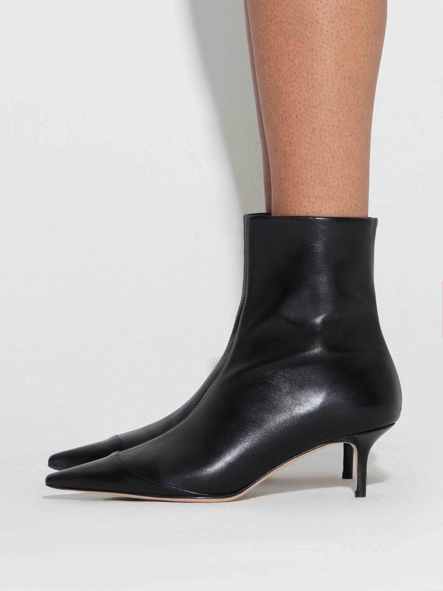 Roe Leather Ankle Boots