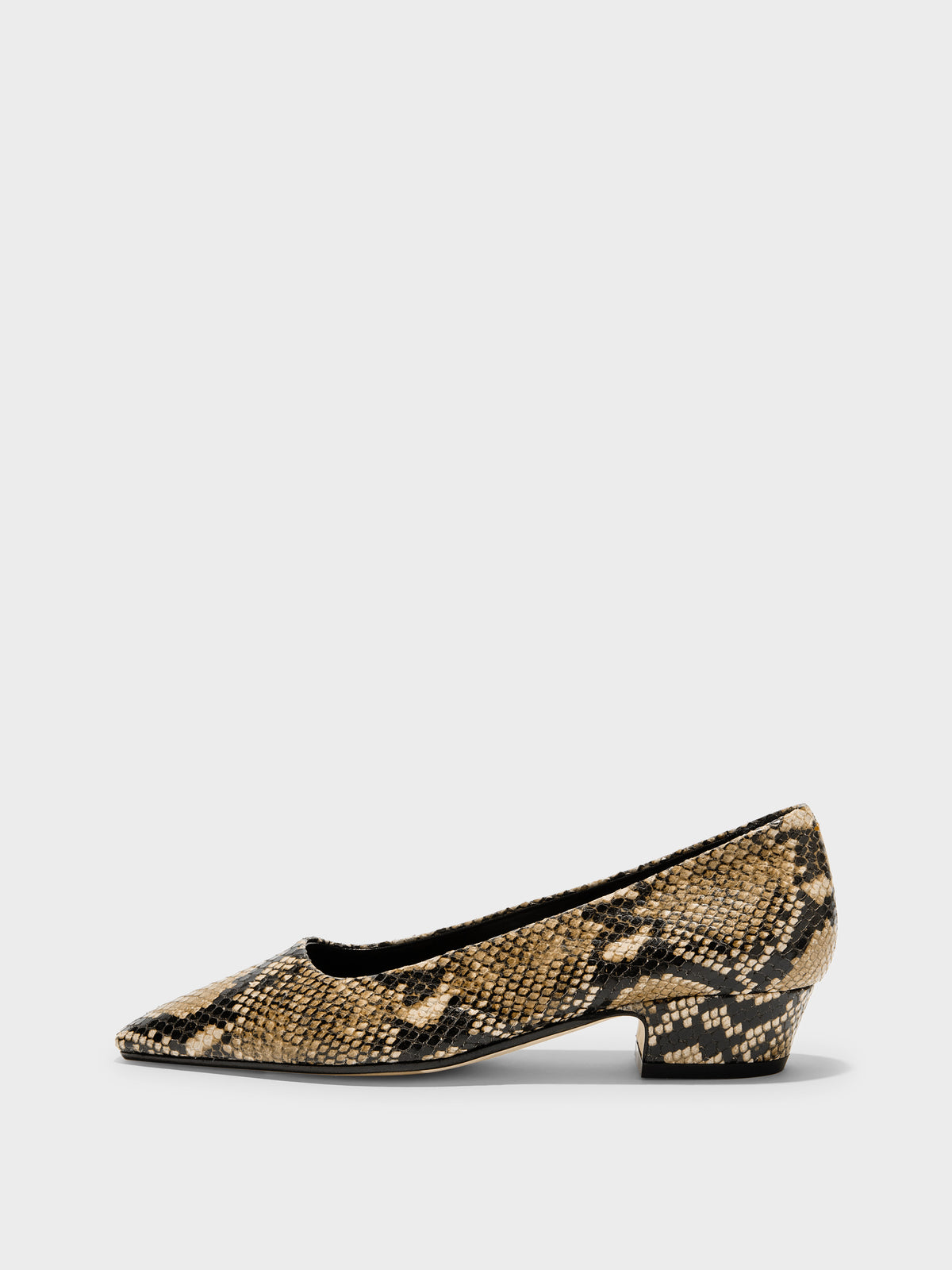 Rory Snake Print Pumps