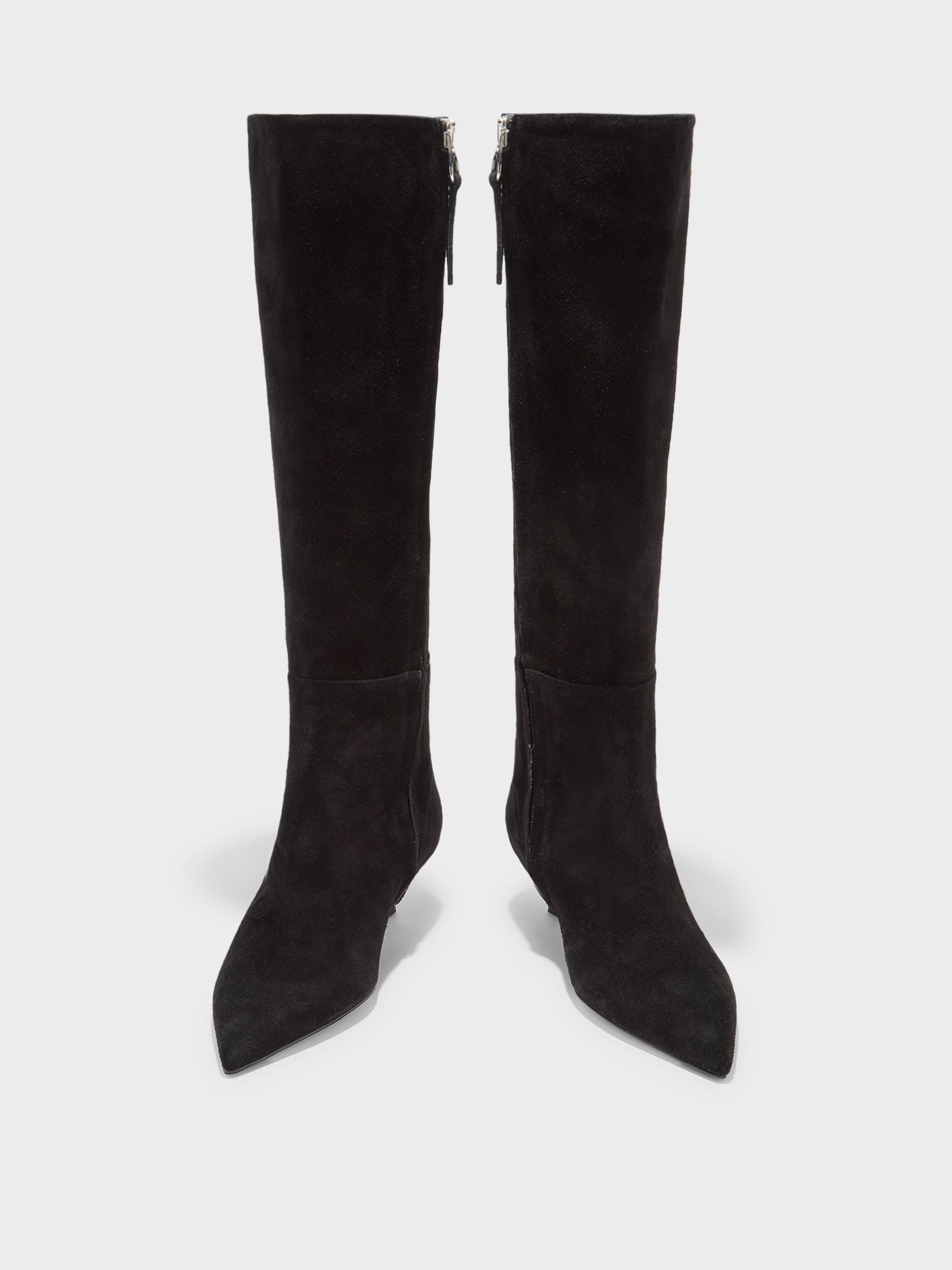 Sabrina Suede Knee-High Boots - Image 5