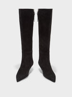 Sabrina Suede Knee-High Boots - Image 5