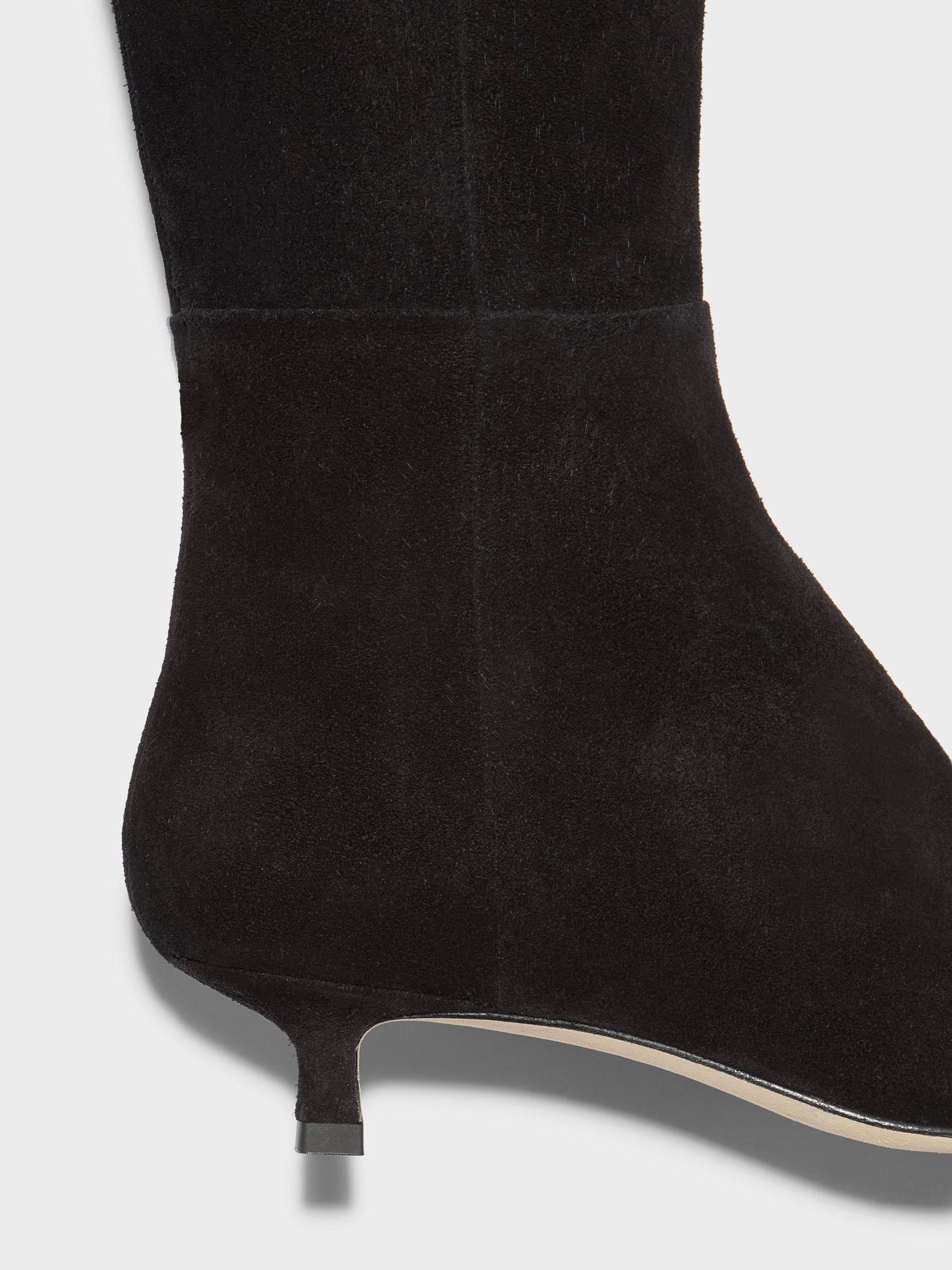 Sabrina Suede Knee-High Boots - Image 4