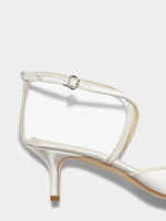 Salome Satin Stiletto Pumps - Image 4