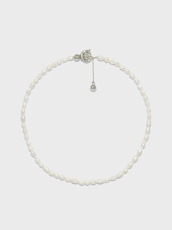 Saylor Pearl and Palladium-Plated Necklace
