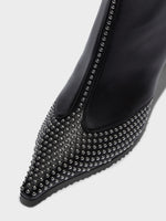 Sila Mini Stud Leather Boots - Image 5