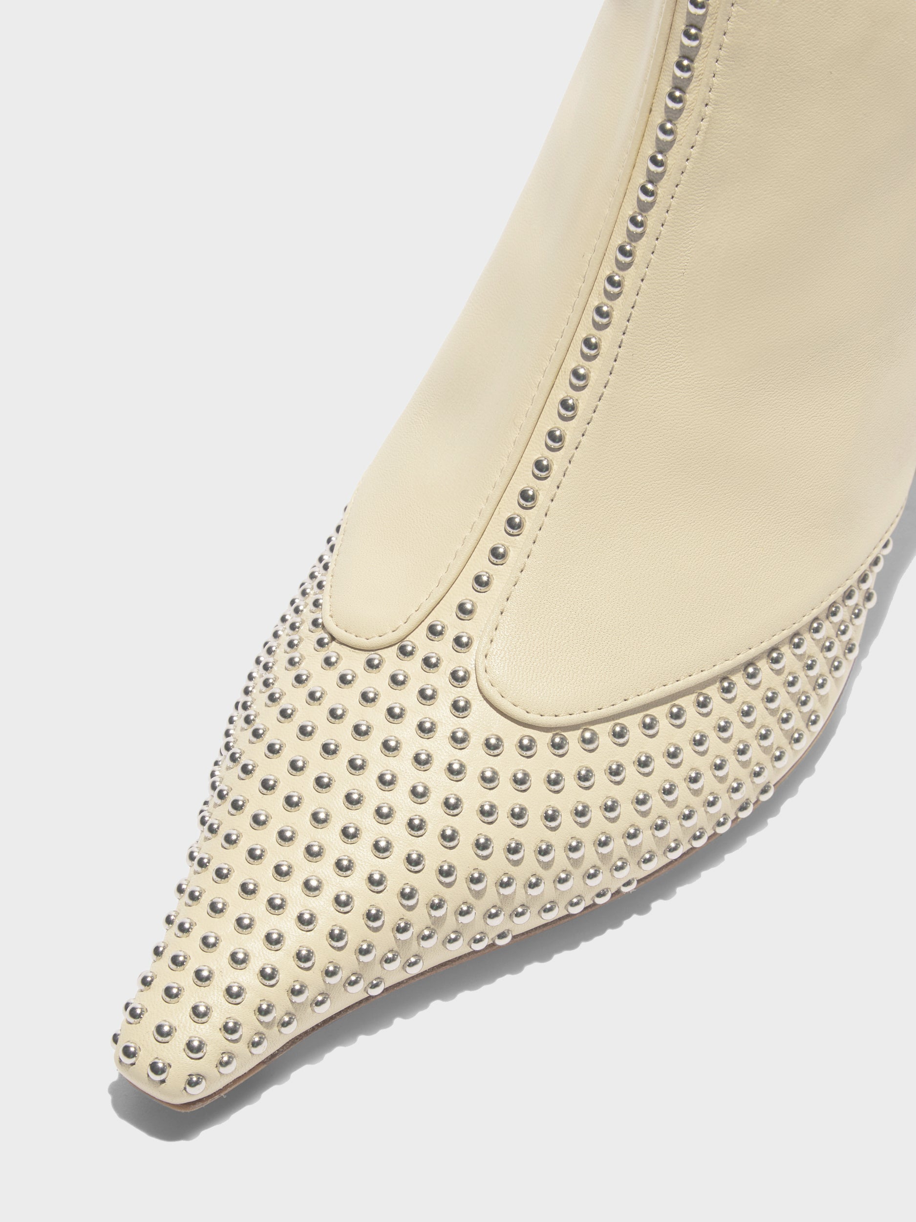Sila Mini Stud Leather Boots - Image 5