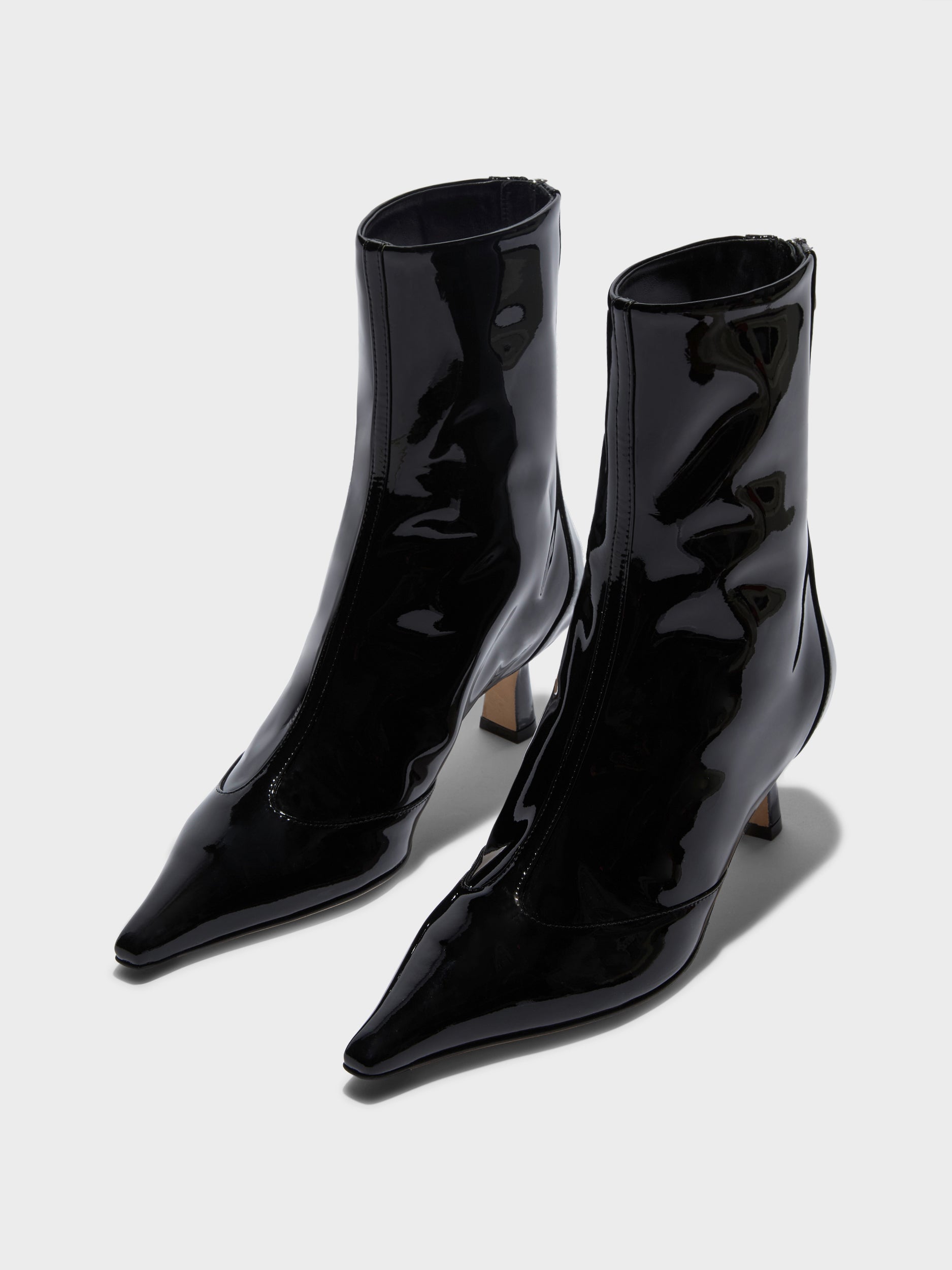 Sila Patent Leather Boots - Image 3