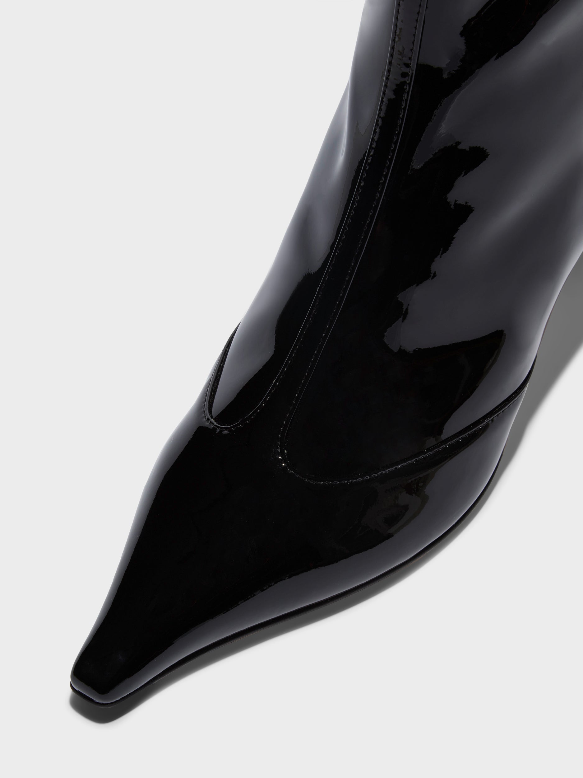 Sila Patent Leather Boots - Image 4