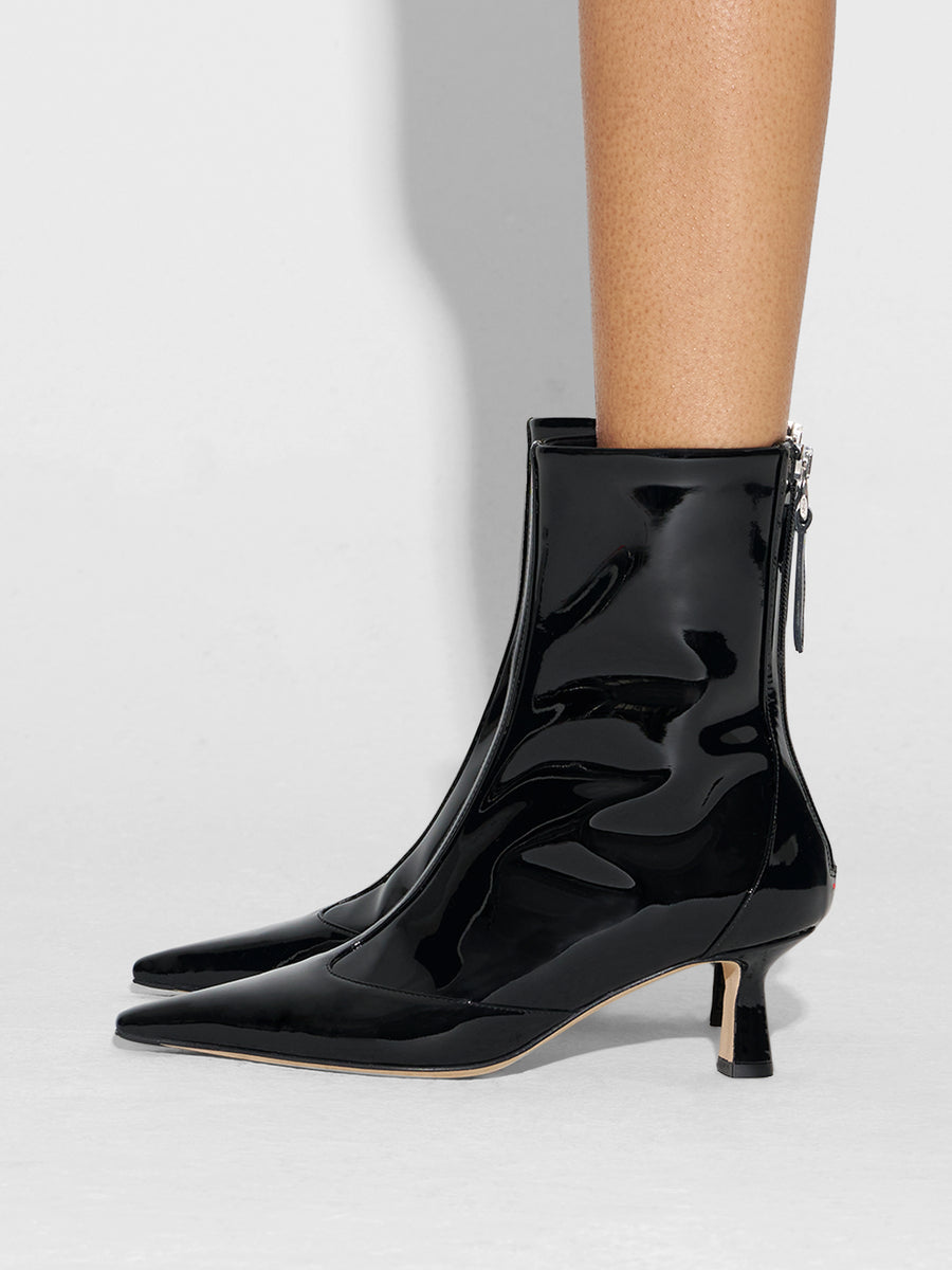 Sila Patent Leather Boots